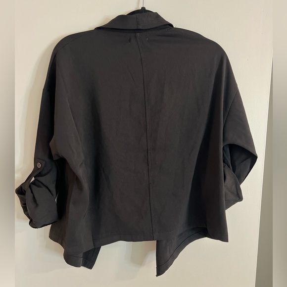 NWT Max Studio Drape Front Blazer M - Picture 4 of 4